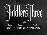 Fiddlers Three, starring Moe Howard, Larry Fine, Shemp Howard - Three ...