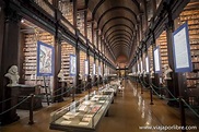 La biblioteca del Trinity College, un lugar de película