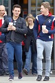 Tom Daley romantically shares drink with boyfriend Dustin Lance Black ...