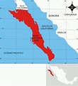 Mapa De Mexico Baja California