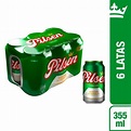 Cerveza Pilsen en Lata Pack 6 Unidades 355 mL | Tottus Perú
