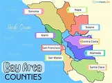 Map of Bay Area California [+ County Map, City Map, Regions]