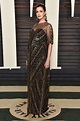 Pregnant ANNE HATHAWAY at Vanity Fair Oscar 2016 Party in Beverly Hills ...