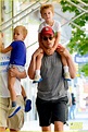 Matt Bomer: Family Stroll with Kit, Henry, & Walker!: Photo 2695808 ...