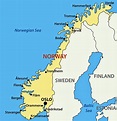 Karten von Norwegen | Karten von Norwegen zum Herunterladen und Drucken