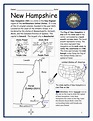 NEW HAMPSHIRE - Introductory Geography Worksheet | Teaching Resources