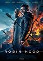 Deutsches Poster zur Kino-Neuauflage Robin Hood mit Taron Egerton ...