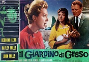 "IL GIARDINO DI GESSO" MOVIE POSTER - "THE CHALK GARDEN" MOVIE POSTER