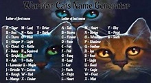Warrior Cats: Names | Warrior Cats Guide