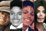 La transformación del rostro de Michael Jackson a través de los años ...
