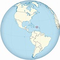 Location of the Puerto Rico in the World Map