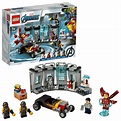 LEGO Marvel Avengers Iron Man Armory 76167 Superhero Building Toy ...