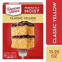 Duncan Hines Classic Yellow Deliciously Moist Cake Mix, 15.25 Oz ...