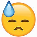 Download Face with Cold Sweat Emoji | Emoji Island