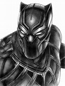 Black Panther Full movie: Sketch Easy Black Panther Drawing