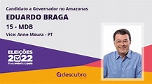 Eduardo Braga 15 MDB Candidato a Governador do Amazonas