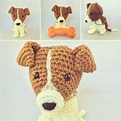 Jack Russel Terrier Amigurumi Toy Plush by Viol3t-Om3ga on DeviantArt ...