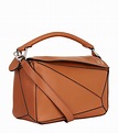 LOEWE brown Small Leather Puzzle Bag | Harrods UK