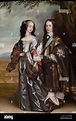 Guillermo II, Príncipe de Orange y a María Estuardo, Henrietta por Gerard van Honthorst ...