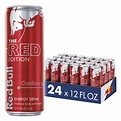 (24 Cans) Red Bull Energy Drink, Cranberry, 12 fl oz, Red Edition ...