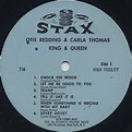 Otis Redding, Carla Thomas / King & Queen (LP), Stax | 中古レコード通販 大阪 Root Down Records. Soul / Funk