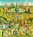 O Jardim das Delícias Terrenas, de Hieronymus Bosch (El Bosco). Pintado ...