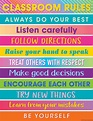 Colorful Vibes Classroom Rules Chart - TCR7937 | Teacher Created Resources