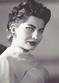 Soraya Esfandiari Bakhtiari, seconde épouse du Shah d’Iran, années 1950 ...