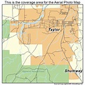 Aerial Photography Map of Taylor, AZ Arizona