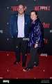 Ben Ormand mit Begleitung bei der Premiere des Netflix -Films 'The Out-Laws' im Regal LA Live ...