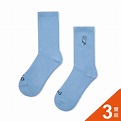 WARX除臭襪 薄款小鬼頭高筒襪3雙組 M 天空藍 | 誠品線上