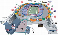 Seating Charts & Maps - Gillette Stadium