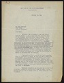 Letter from Henry A. Wallace to Paul de Kruif - Science History ...