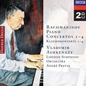 Rachmaninov : Les 4 concertos pour piano : Serge Rachmaninov, André ...