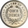 United States 1 Dime (1837-1838 Seated Liberty Dime-No Stars Around Rim ...