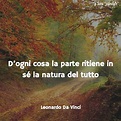 Frasi di Leonardo Da Vinci sulla Natura: le 30 più belle