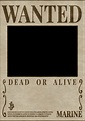 One Piece Wanted Poster Template New Poster Backgrounds Templates E ...