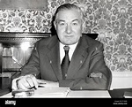 Prime Minister James Callaghan in his office Stock Photo - Alamy