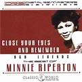 Minnie Riperton - Close Your Eyes And Remember: The Best Of - MVD ...