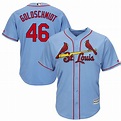 Majestic Paul Goldschmidt St. Louis Cardinals Light Blue Alternate ...