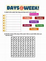 Days of the week online exercise for 4th grade | Live Worksheets