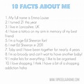 Funny fun facts about me examples - ascsesmile