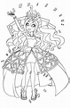Ever After High Lizzie Hearts Coloring Pages