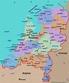 Mapa Da Holanda Completo | Mapa