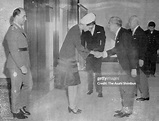 Princess Bilqis Begum of Afghanistan and her husband are welcomed by ...