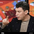 Democratic leader Boris Nemtsov former Political Council member of the ...