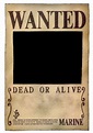 Wanted Poster One Piece Template - Printable Word Searches