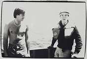 ANDY WARHOL (1928–1987), Andy Warhol and Jon Gould, Cape Cod, March ...