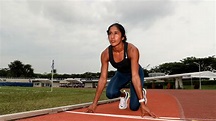 Just how fast is record-breaking national sprinter Shanti Pereira ...