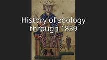 History of zoology through 1859 - YouTube